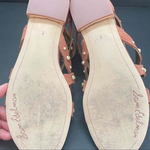 Sam Edelman gladiator sandals. Size 8. - Picture 4 of 4